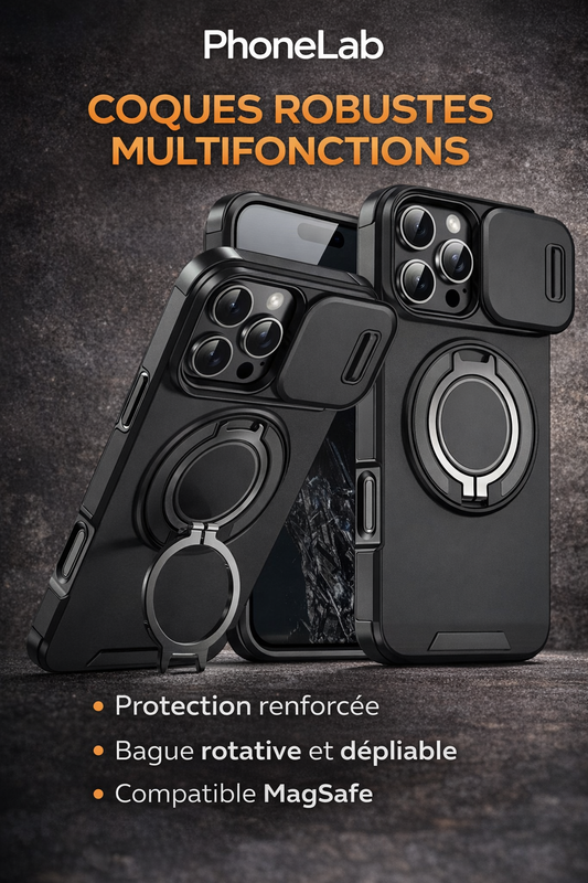 Coque iPhone Premium Anti-Chocs – PHONE LAB