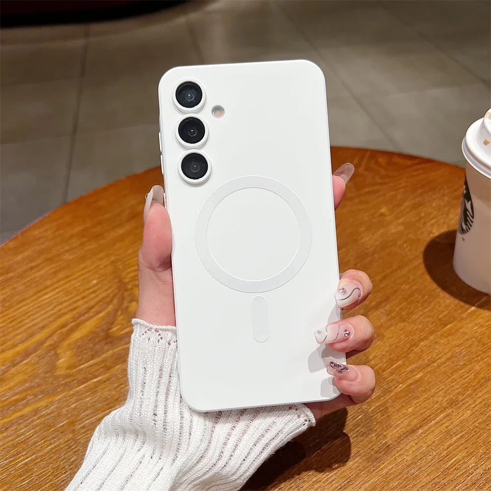 ✨ Coque Magnétique Luxe en TPU Souple – Samsung Galaxy