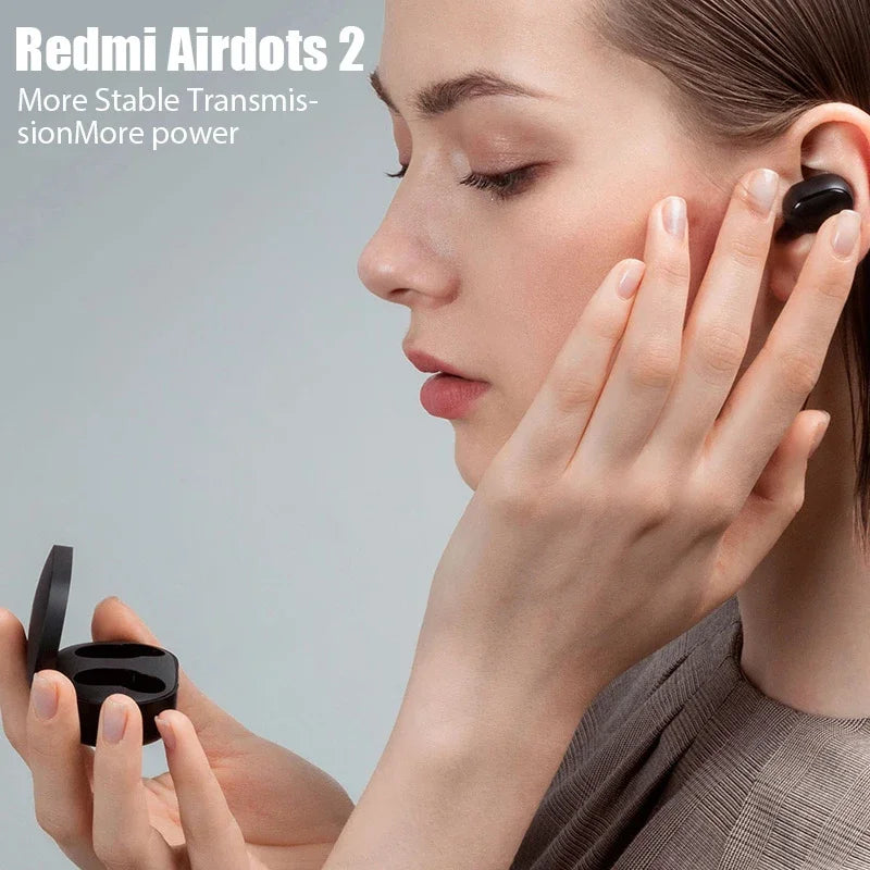 Xiaomi Redmi AirDots 2 – Écouteurs Bluetooth Sans Fil avec Micro – PHONE LAB