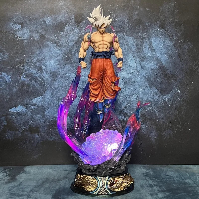Figurine Dragon Ball Son Goku Ultra Instinct – Statue Anime PVC 25 cm – PHONE LAB