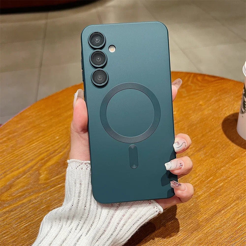 ✨ Coque Magnétique Luxe en TPU Souple – Samsung Galaxy