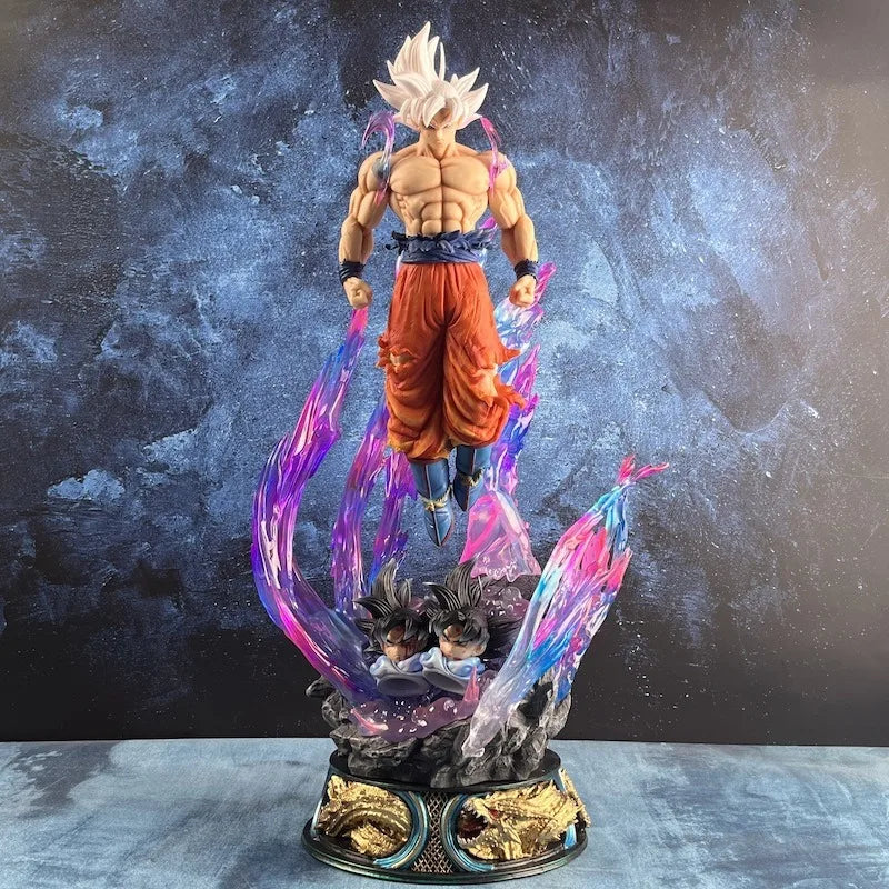 Figurine Dragon Ball Son Goku Ultra Instinct – Statue Anime PVC 25 cm – PHONE LAB