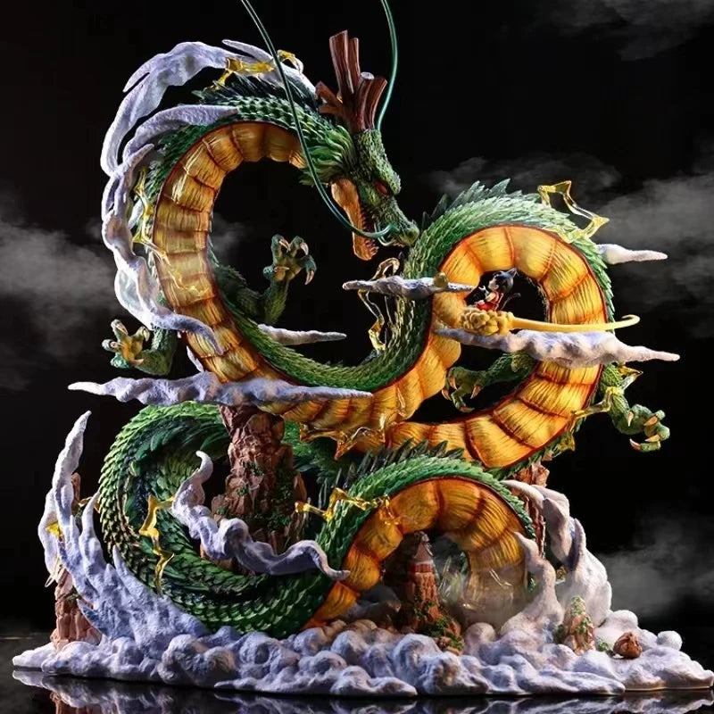 Figurine Dragon Ball Shenron & Goku – Statue PVC 24 cm – PHONE LAB