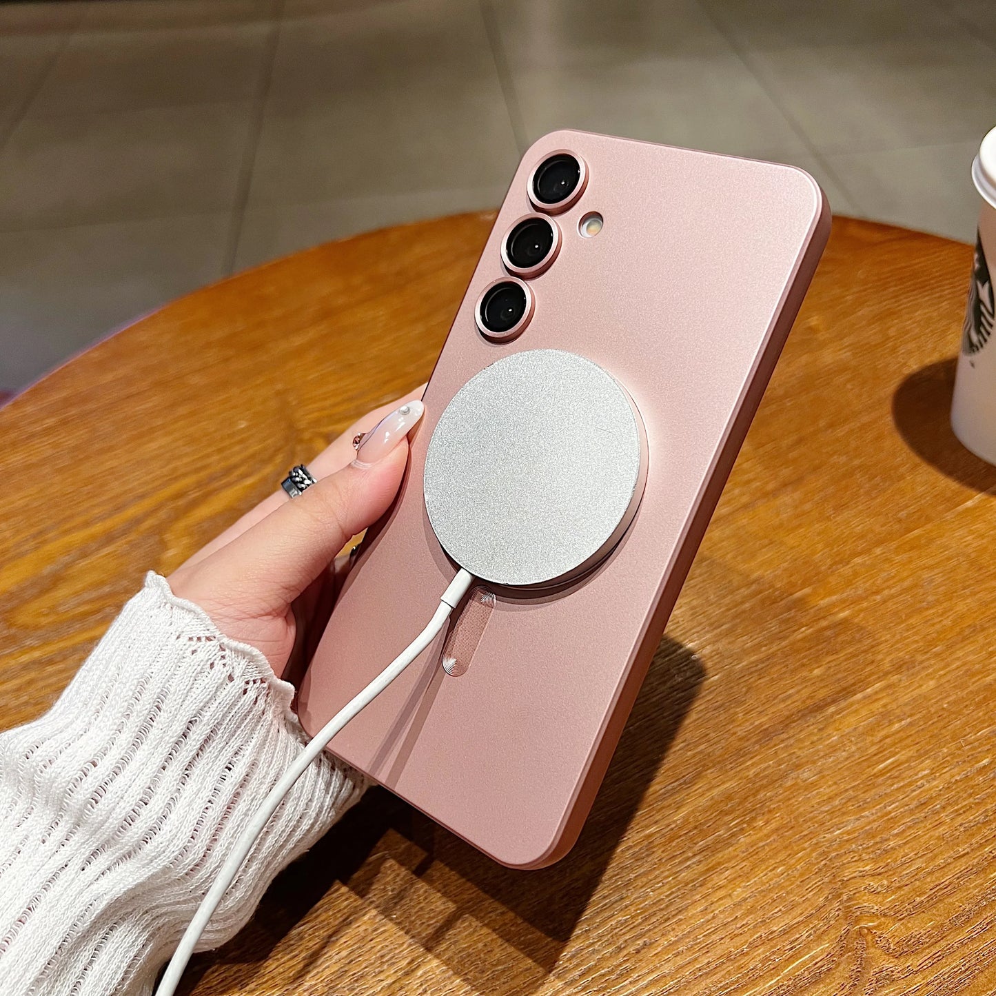 ✨ Coque Magnétique Luxe en TPU Souple – Samsung Galaxy