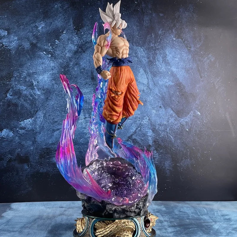 Figurine Dragon Ball Son Goku Ultra Instinct – Statue Anime PVC 25 cm – PHONE LAB
