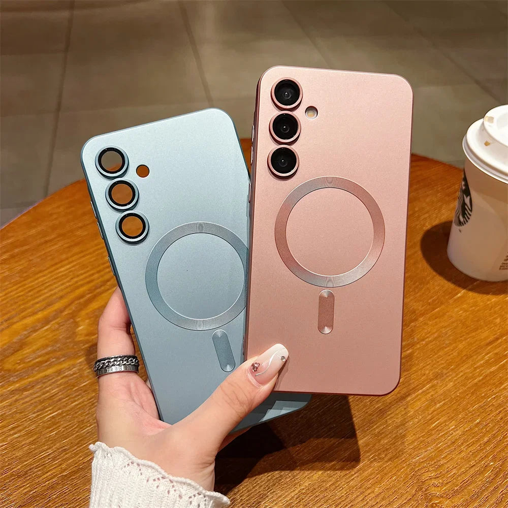 ✨ Coque Magnétique Luxe en TPU Souple – Samsung Galaxy