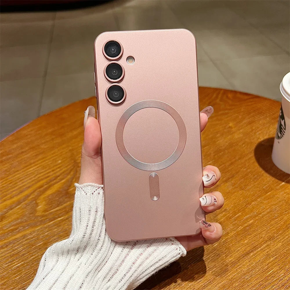 ✨ Coque Magnétique Luxe en TPU Souple – Samsung Galaxy