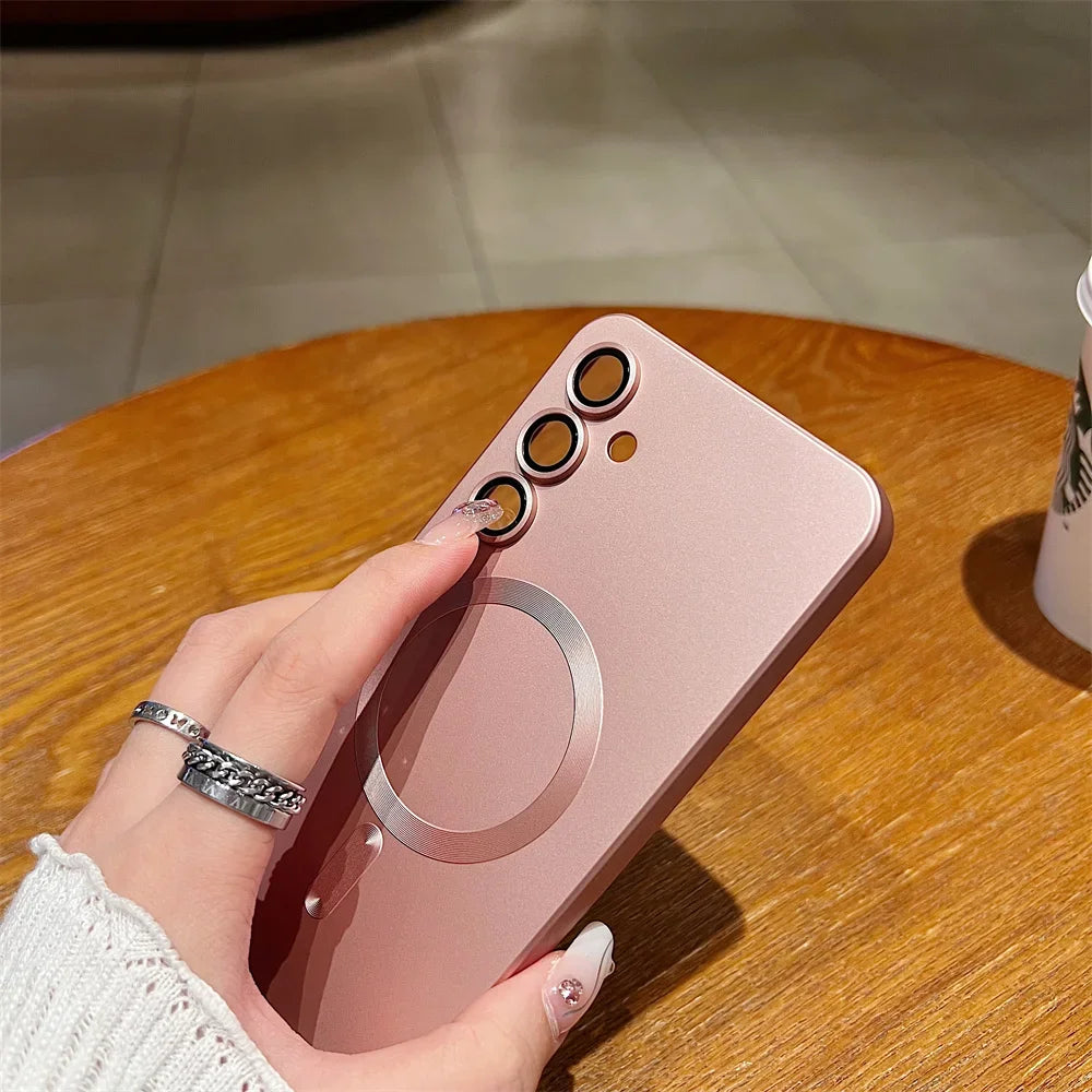 ✨ Coque Magnétique Luxe en TPU Souple – Samsung Galaxy